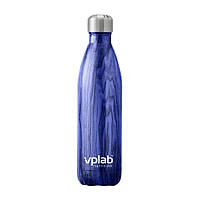 Металлическая бутылка для воды VP Lab, 500 мл (темно-синяя)