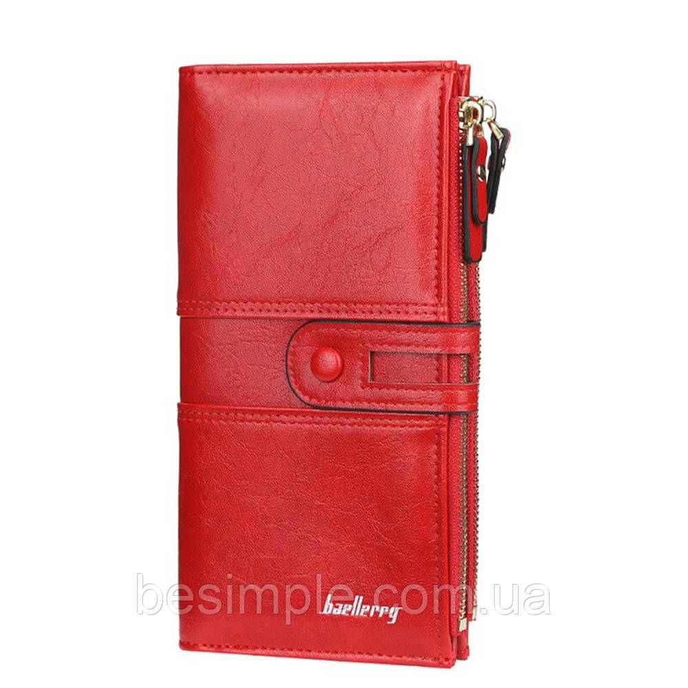Жіночий гаманець 20x11x2 см, Червоний Baellerry Guero Ladies / Портмоне жіноче