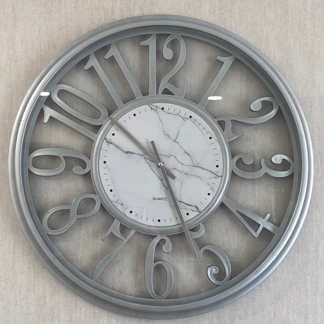 Настенные Часы с "мраморным" Циферблатом Ø 61 См Кварцевые — Купить ...