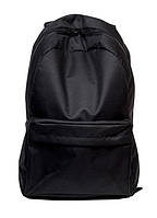 Рюкзак черный тканевый практичный удобный качественный оригинальный для путешествий 46х28х13 см