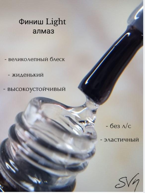 Топ для нігтів (без липкого шару) глянсовий SVN 10 мл