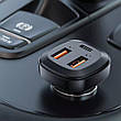 Автомобільний зарядний пристрій в прикурювач ACEFAST B9 66 W Type-C + 2 х USB Чорний, фото 7