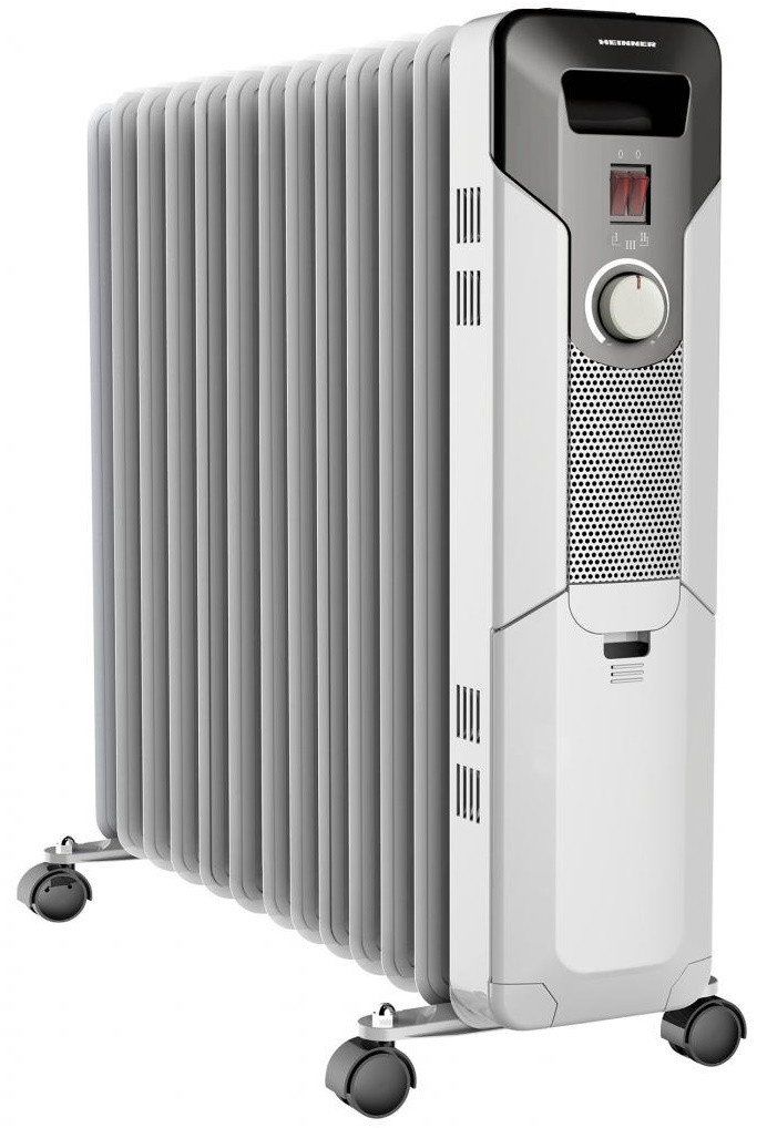 Оливний нагрівач на 25 кв.м. потужність 1000/1500/2500 Вт 13 секцій радіатор Heinner HOH-Y13S