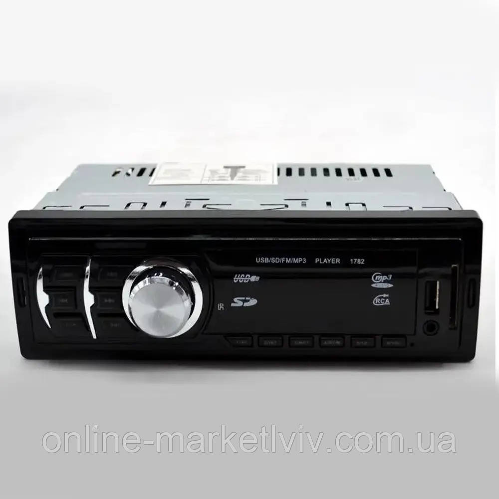 Автомагнитола MP3 1DIN 1782BT (FM, 2USB, AUX, TF Card, Bluetooth) + Подарок Автомобильный держатель телефона - фото 9 - id-p1690639794