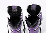Жіночі кросівки Nike Air Jordan 1 Retro Winter 32277 фіолетові, фото 9