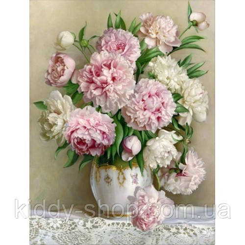 Діамантова вишивка. Картина на підрамнику "Шахова партія", 40х50см, квадратні стрази, фото 1