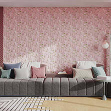 Самоклеюча декоративна 3D панель рожеві троянди 700x700x5мм (432) SW-00000763, фото 3