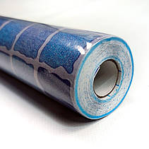 Самоклеюча плівка синя мозаїка 0,45х10м SW-00000825, фото 2