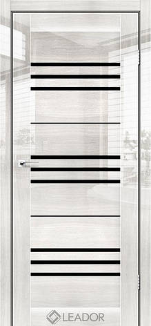 Двері MONACO Полотно, екошпон Глянець Оксфорд BLK, фото 1