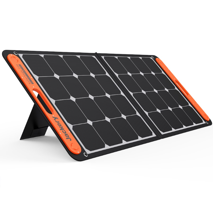 Сонячна батарея для кемпінгу SolarSaga 100W Jackery монокристалічна портативна розкладна 100 Вт панель