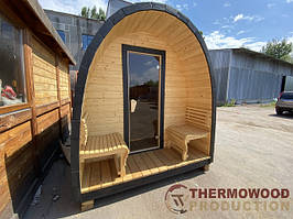 Мобільна банька в стилі голку 2.2х3.5м Outdoor POD Sauna Igloo