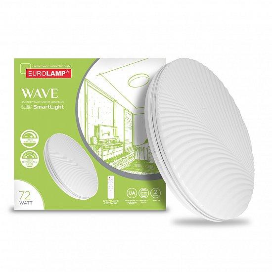 LED светильник Eurolamp Smart Light Wave N38 72W 3000K-6500K LED-MSL-72W-N38