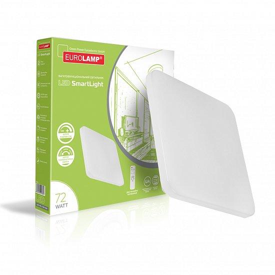LED світильник Eurolamp Smart Light квадратний N17 72W 3000K-6500K LED-SLS-72W-N17(deco)