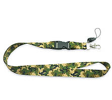 Ремінець для ключів на шию Камуфляж