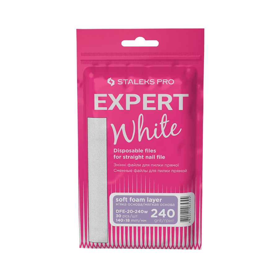Змінні файли для пилки прямий (на м'якій основі) EXPERT PRO 20 240 грит (30шт.), фото 1