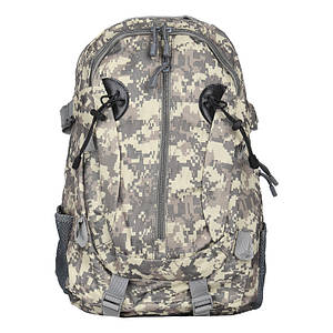 Рюкзак тактичний AOKALI Outdoor A57 36-55L Camouflage ACU камуфляжний військовий із сіткою для води