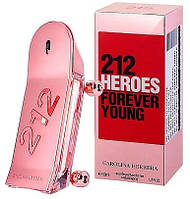 Оригинал Carolina Herrera 212 Heroes For Her 50 мл ( Каролина Эррера 212 хироис ) парфюмированная вода