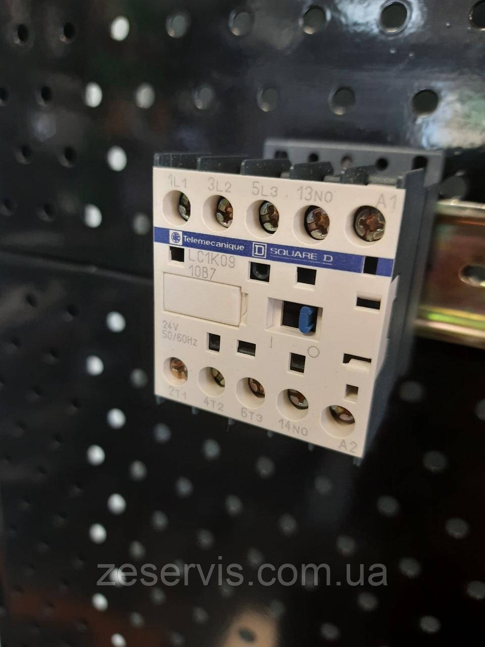 Мініконтактор 9А 3P+1NO 24V АС, фото 1