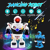 Детский Танцующий Робот (2 цвета, звуковые и световые эффекты, в коробке) 58660