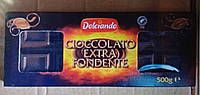 Шоколад Dolciando Cioccolato Extra Fondente, 500g. Италия