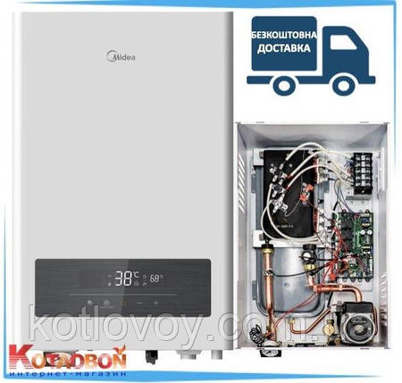 Електричний котел Мідеа Смарт Midea SMART DSFB з Wi-Fi 5-12 кВт, фото 1
