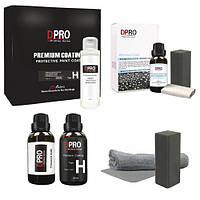 Набір рідин для авто детейлінгу 5в1, рідке скло, антидощ DPro