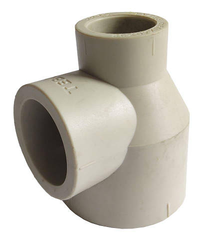 Купить Тройник полипропиленовый под пайку PPR редукционный Ø32 х Ø25 х ...