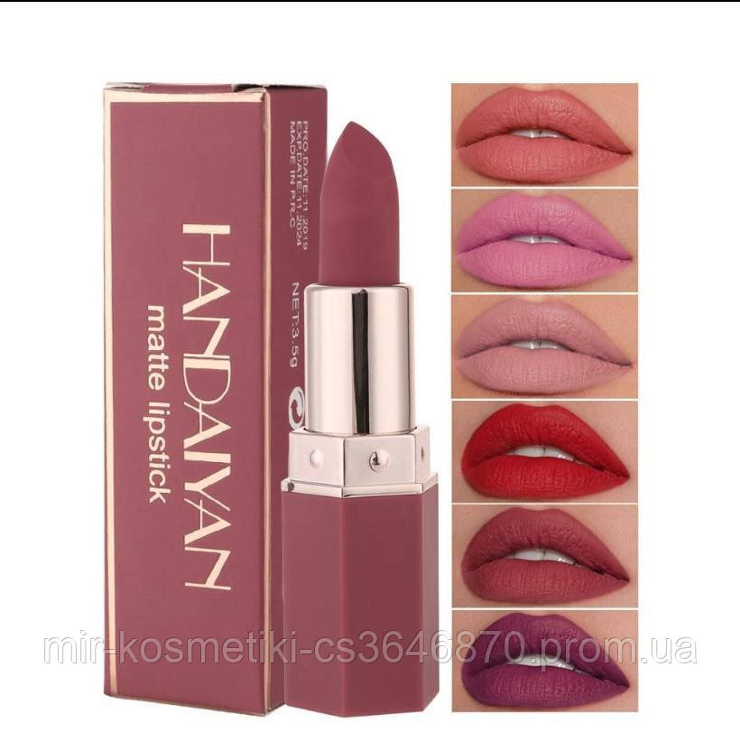 Купить Матовая помада HANDAIYAN Matte Lipstick, цена 135 ₴ — Prom.ua ...