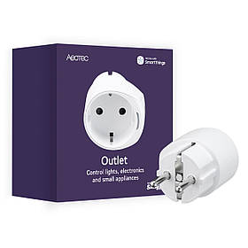Розетковий вимикач Aeotec / Samsung SmartThings Outlet Type F