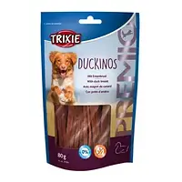 Лакомство Trixie Premio для собак Duckinos с уткой 80 г