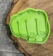 Пластикова вирубка з вiдбитком "Супер герой №8", 10 см