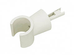 Кліпса поліпропіленова для кріплення труб + шуруп Ø25 Blue Ocean