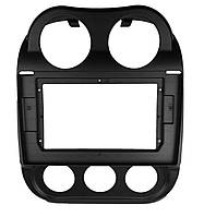 Перехідний штатний комплект із проводкою до Android магнітоли Jeep Compass 2009-2015