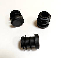 Заглушка трубу d=16 мм. для табурету, стільців, рейлінгу, пластик