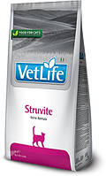 Farmina Vet Life Struvite Сухий лікувальний корм для кішок для розчинення струвітних уролітів (2 кг)