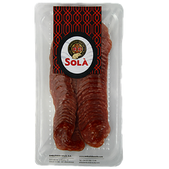 Ковбаса нарізка сельська Сола Sola 100g 20шт/ящ (Код: 00-00012839)
