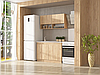 Кухня готова модульна 1.2 м, сучасний кухонний гарнітур 120 см Opendoors, фото 7