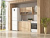 Кухня готова модульна 1.2 м, сучасний кухонний гарнітур 120 см Opendoors, фото 4