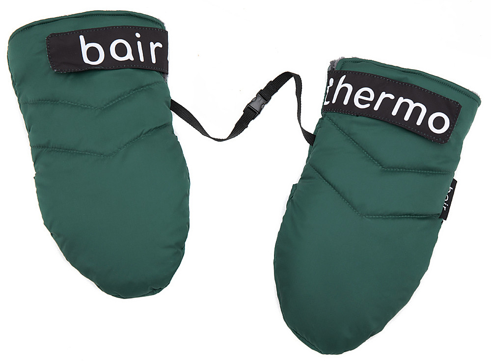 Рукавиці Bair Thermo Mittens jungle green зелений, фото 1
