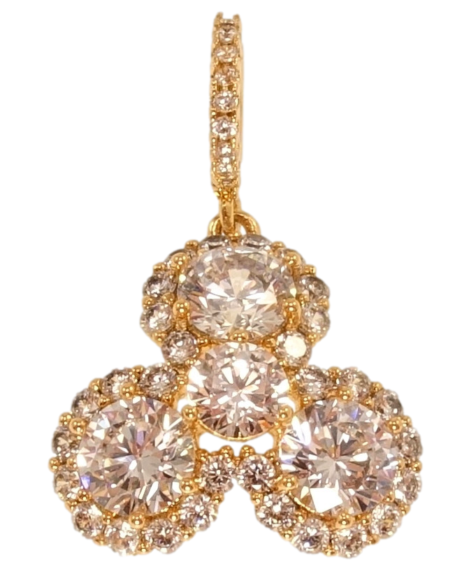 Кулон Xuping Позолота 18K "Трініті"