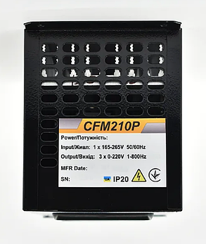 Перетворювач частоти CFM210P 1.5 кВт - ККП, фото 2