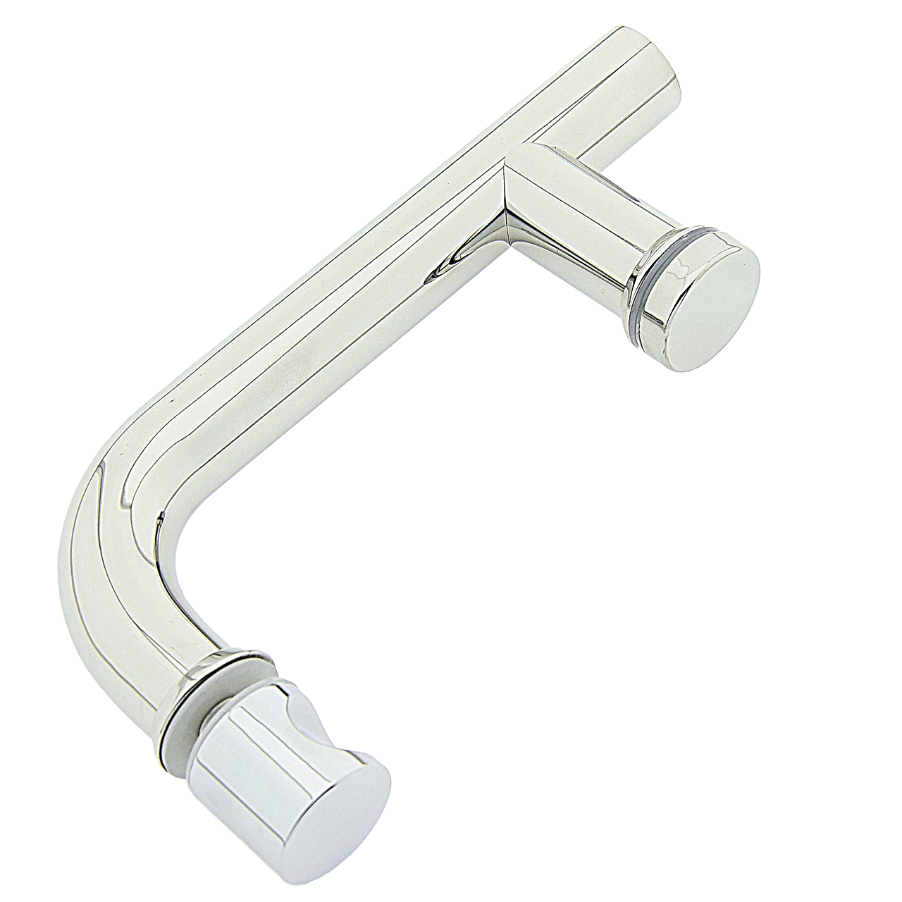 Ручка для скляних дверей ( НЛ013 ) Ø 25 мм.