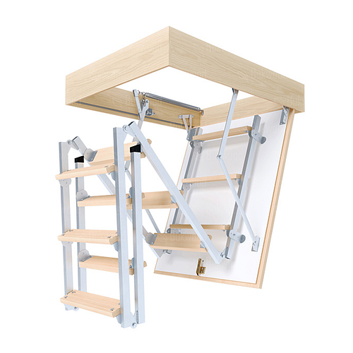 Чердачная лестница 80x60 см Bukwood ECO Metal Mini h-265см (ID ...