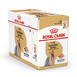 Набір вологого корму для Йоркширський тер'єра Royal Canin (Роял Канін) YORKSHIRE TERRIER для дорослих собак - 12 шт*85 г.