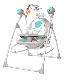 Крісло-гойдалка CARRELLO Nanny CRL-0005, azure beige