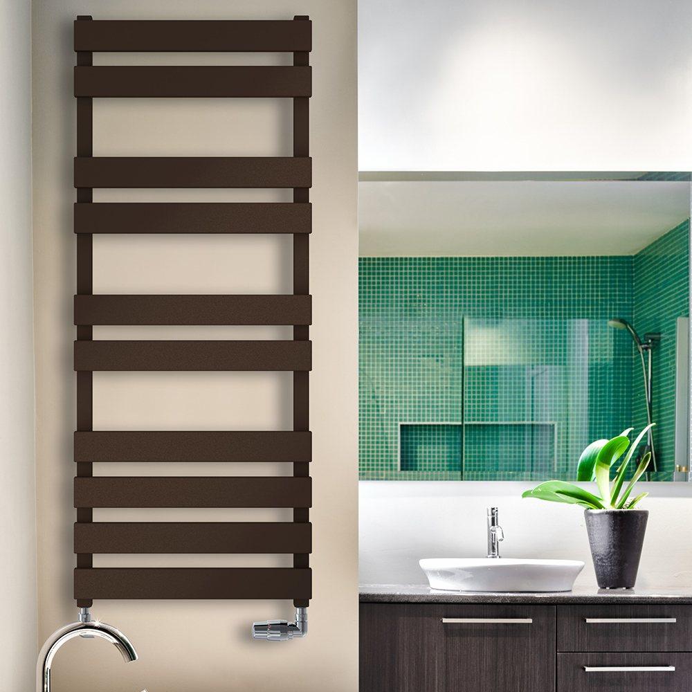 Рушникосушка Radox Serene 900*500 чорна, нержавіюча сталь