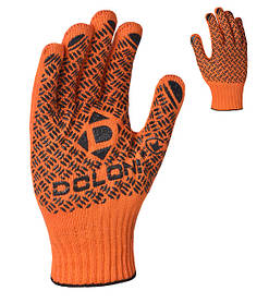 Doloni рукавички захисні трикотажні з ПВХ малюнком, розмір 11, Універсал Профі 4470