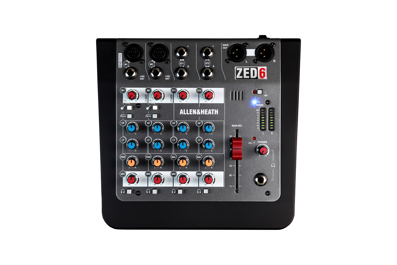 Компактний мікшерний пульт Allen Heath ZED-6