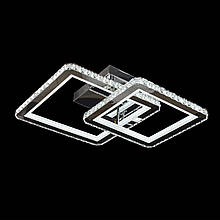 Люстра світлодіодна кришталь led на пульті SY-19381/1+1 BK+CR