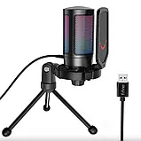 Fifine AmpliGame A6V + додатковий Поп фільтр — Чорний, фото 4